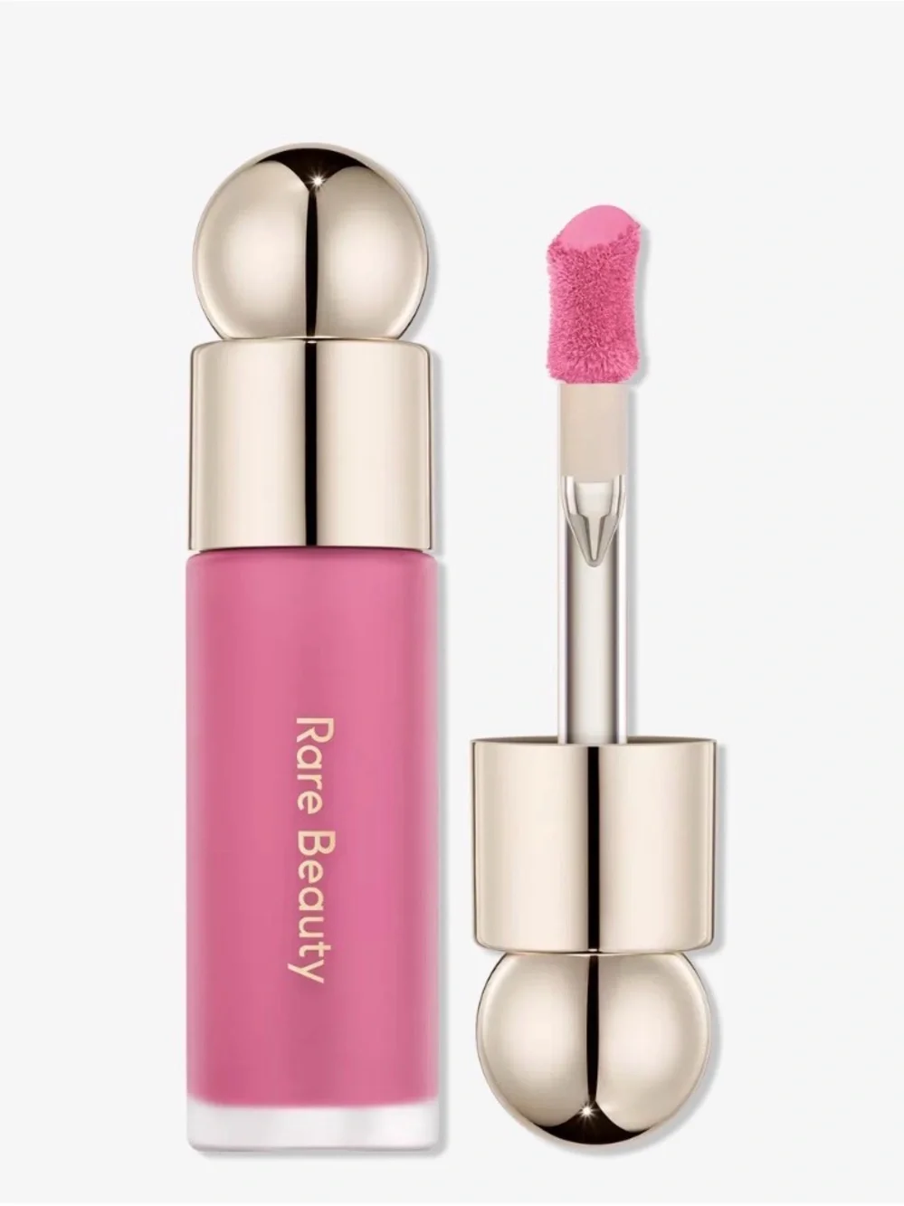 Rare Beauty Soft Pinch Liquid Blush in Grace bright rose mauve matte finish